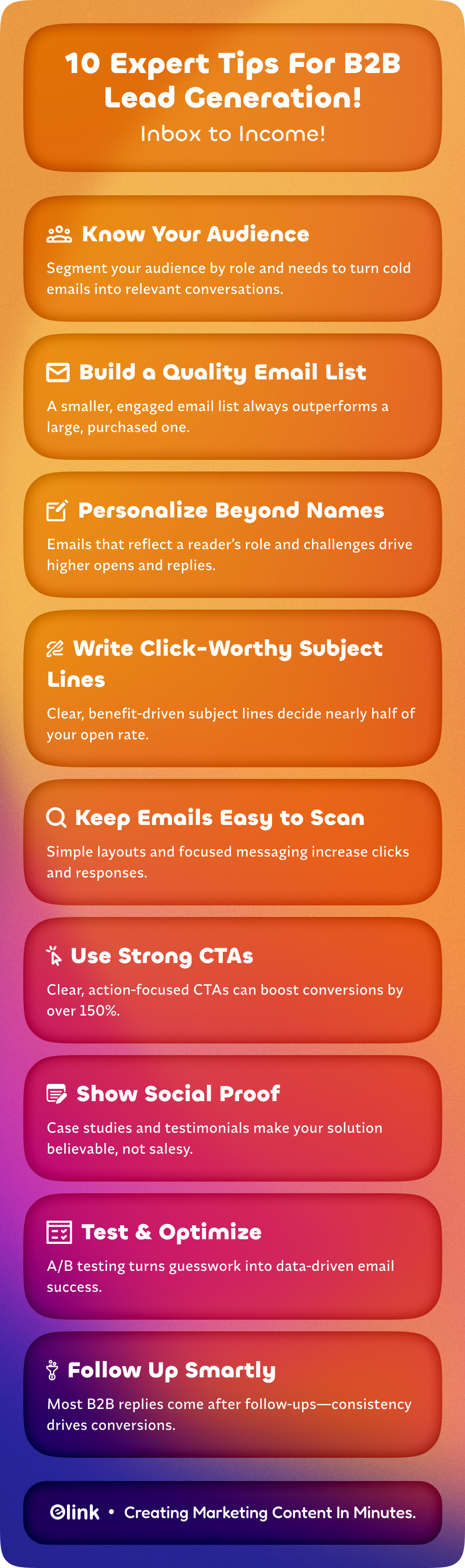 Tips to Maximize B2B Sales Leads with Email
