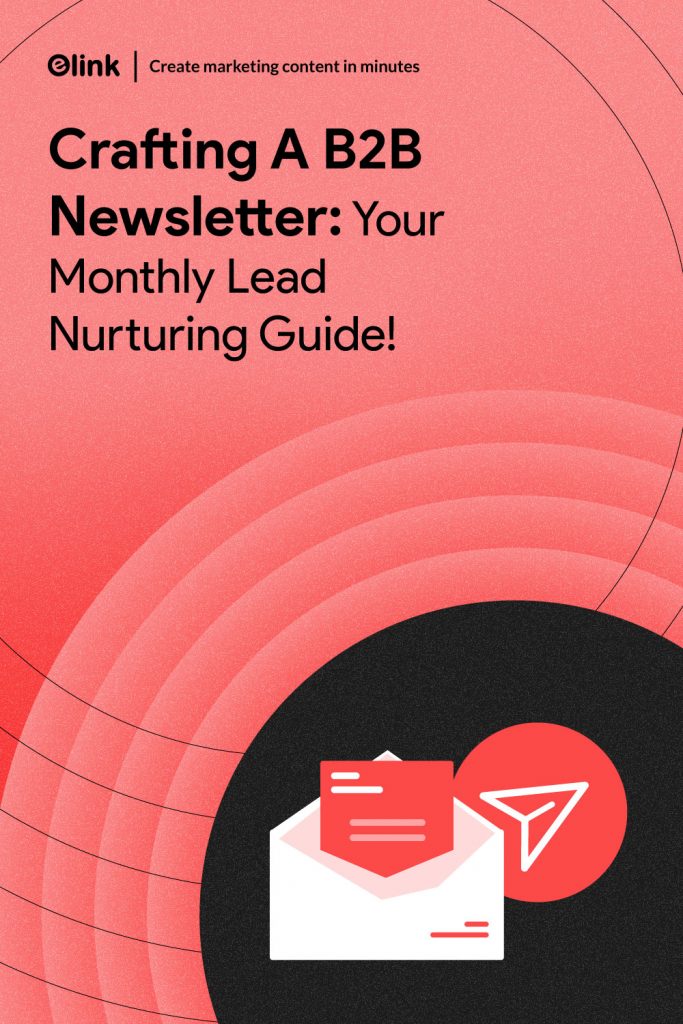 How to Plan a Monthly Newsletter- Pinterest