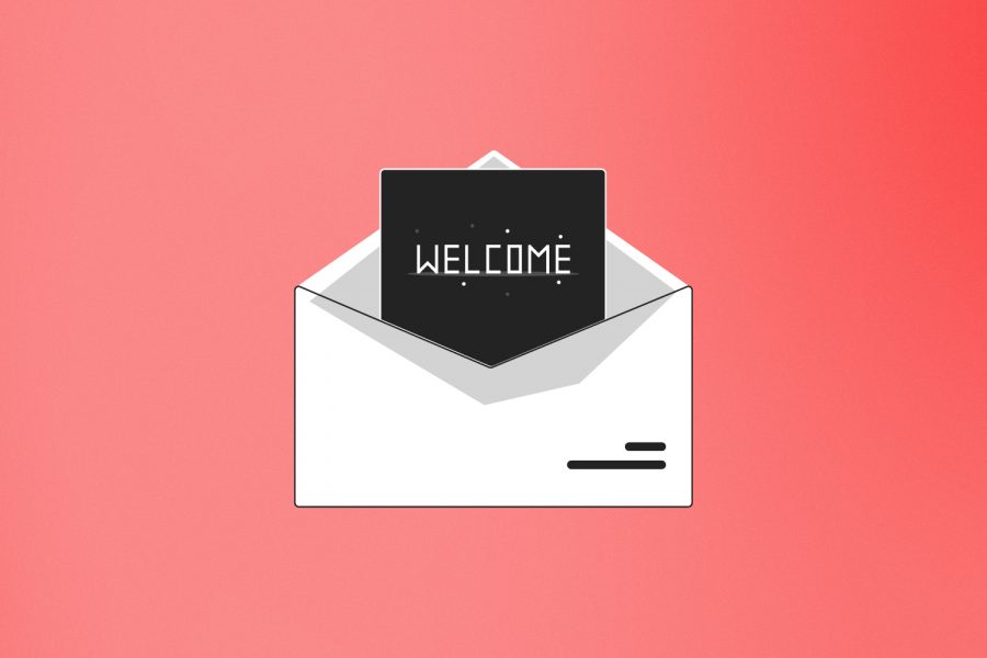 Welcome email examples - blog banner