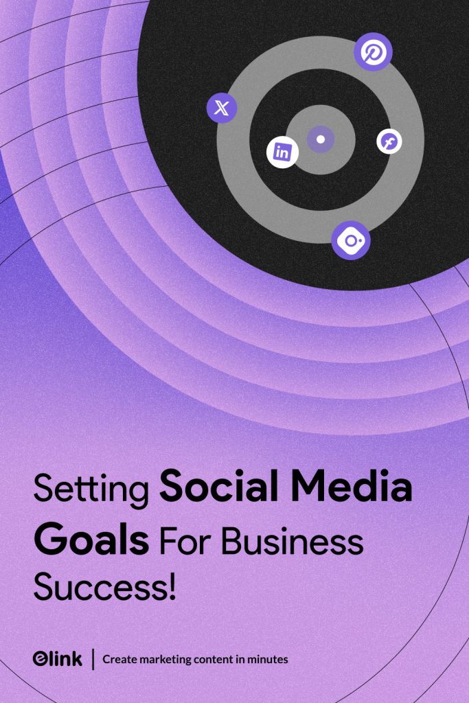 social media goals- blog banner