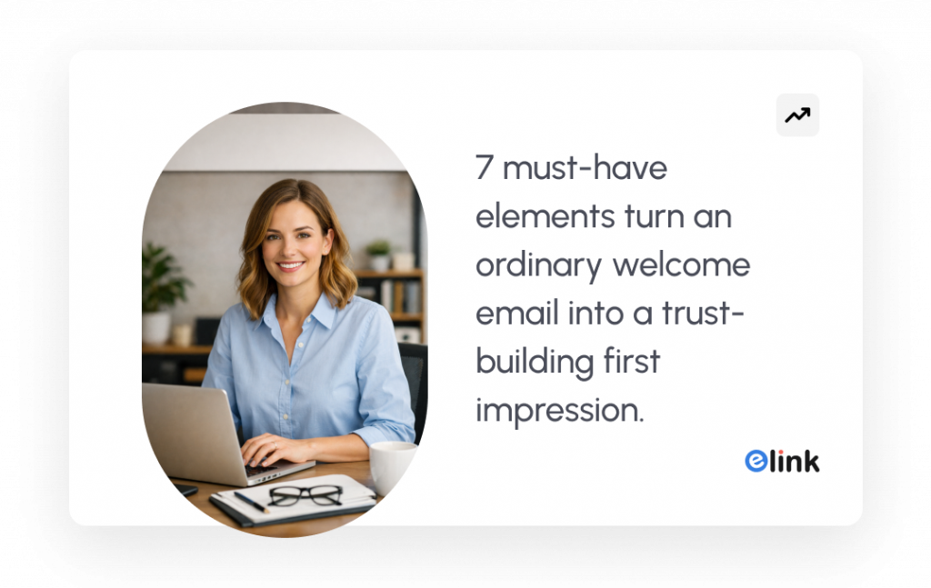 Element for a welcome email