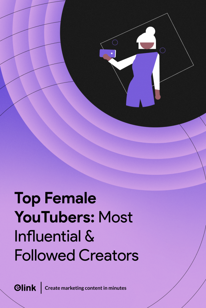 Female YouTubers- Pinterest Banner