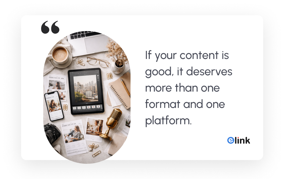 if your content is good. it deserves more than one platform