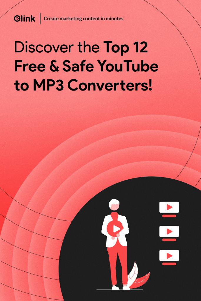 Youtube to mp3 converters- pinterest banner