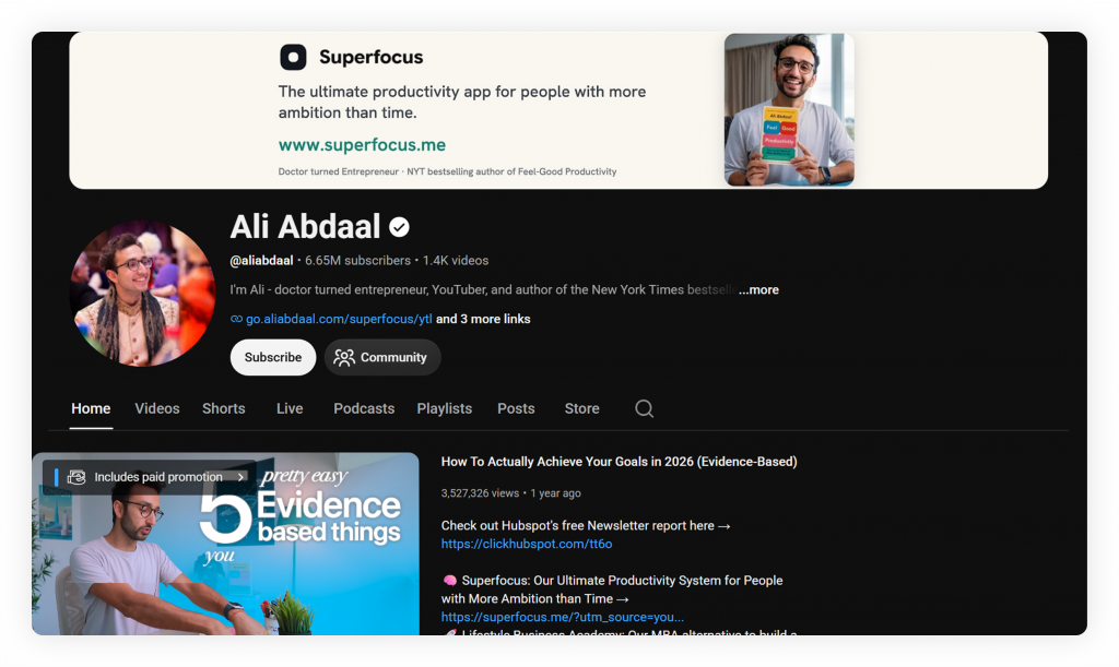 ali abdal youtube banner